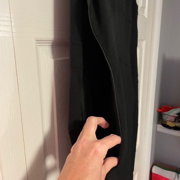 Brand New Calvin Klein Black Sheath Dress - Size 16 - Picture 5 of 7